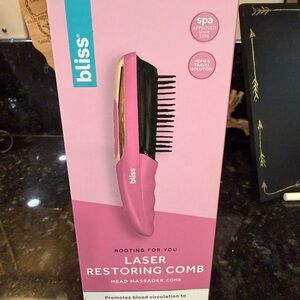 Bliss Pink Laser Hair Massager Comb